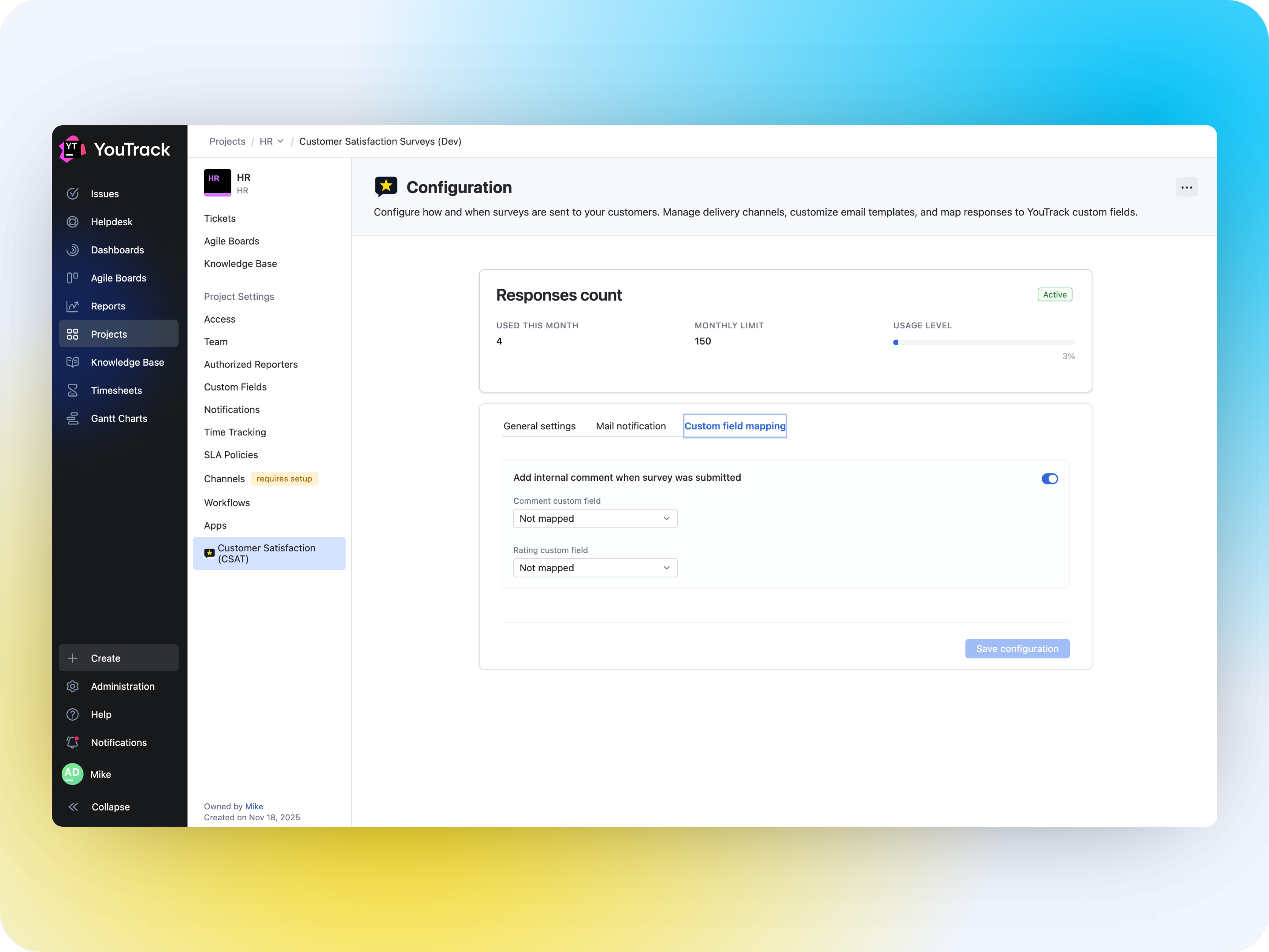 Customer Satisfaction (CSAT) - Feedback Management